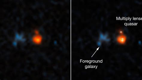 Hubble Finds Record Breaking Quasar With Brightness Of 600 Trillion