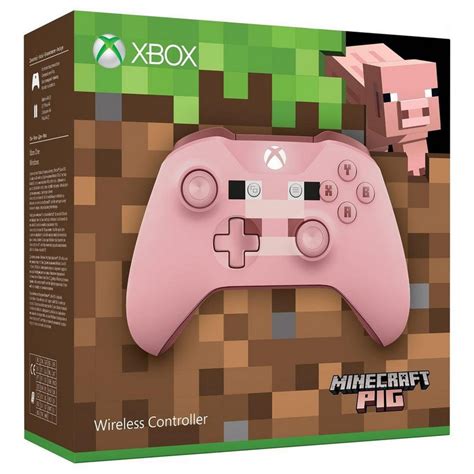 Microsoft Xbox One Gamepad Inalámbrico Edición Limitada Minecraft Pig