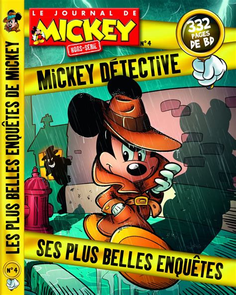 Le Journal De Mickey 11 Enquêtes De Mickey Détective Dans Un énorme