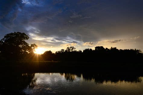 Sunset Over Catfish Pond By Frank Jaspers On Deviantart
