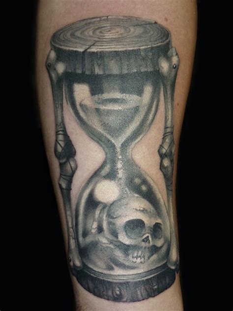 Hourglass And Skull Death Arm Tattoo Ideas Pinterest Hourglass Tattoo The O Jays And Skulls