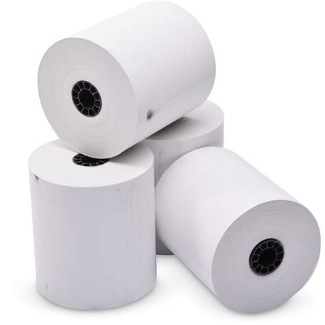 Iconex Thermal Print Cash Register Roll 3 18 X 230 Ft Clear 50 Carton White Madill