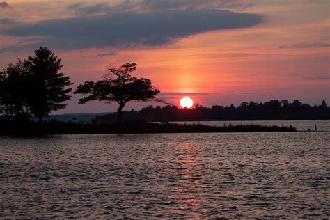 Detroit Point Summer Sunset Photograph By Ron Wiltse Pixels