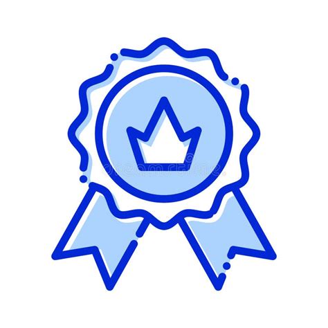 Achievement Award Badge Certified Fully Editable Vector Icons Stock
