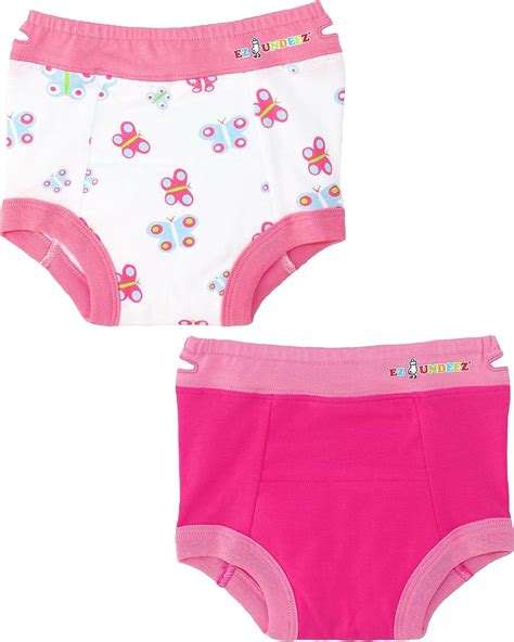 Niñas Braguitas De Entrenamiento Butterfly Pink Amazones Moda