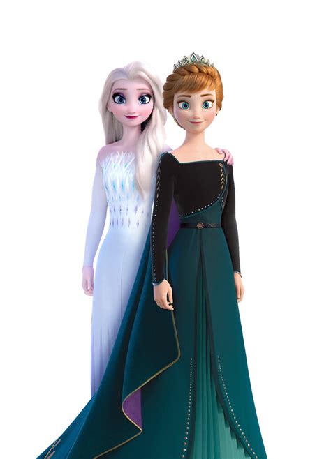 Anna And Elsa Png By Jakeysamra On Deviantart