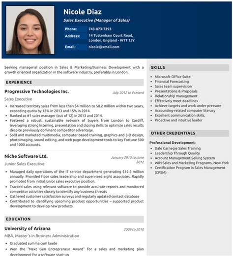 Take charge of the situation, get yourself a professional resume you can rely upon a ready to use cv format, template, example, or sample. Photo Resume Templates, Professional CV Formats | Resumonk
