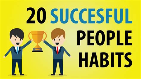 20 Shocking Habits Of Successful People - YouTube