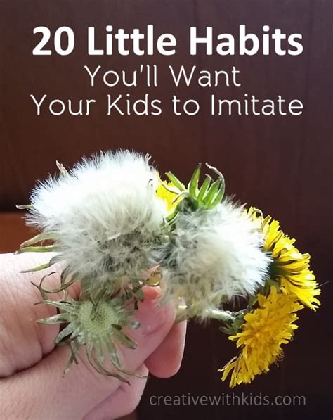 20 Little Habits You Might Want Your Kids To Imitate