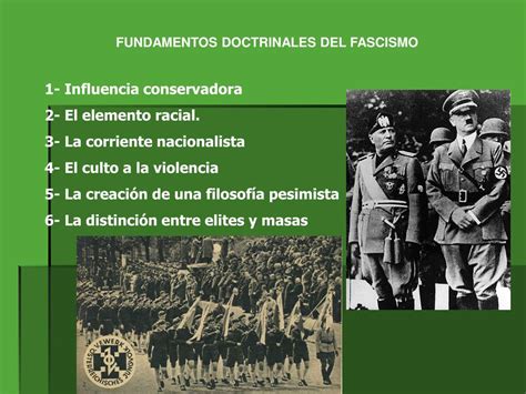 Ppt Los Fascismos Europeos Powerpoint Presentation Free Download