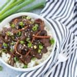 Tender strips of steak, covered in a rich, dark sauce full of in the slow cooker, combine the water, soy sauce, hoisin sauce, apricot jam, corn starch, garlic, and ginger with a whisk until smooth. Crock Pot Apricot Pork Roast Recipe | The Blond Cook