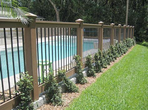 You also have the ability to have the fencing powder coated for added color and durability, which can add to curb appeal and longevity of the fence. 16 Pool Fence Ideas for Your Backyard (AWESOME GALLERY ...