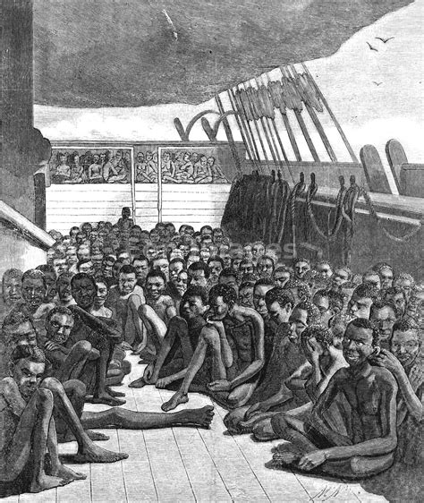 Eon Images Africans Aboard A Slave Ship In 1860
