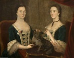 Riproduzioni Di Belle Arti Le signore Barbara e Margaret Stuart, 1755 ...