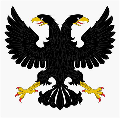 Heraldic Double Headed Eagle HD Png Download Kindpng