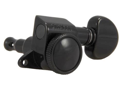 Grover 505bc12 Mini Roto Grip Locking Rotomatics 12 String 66 Black