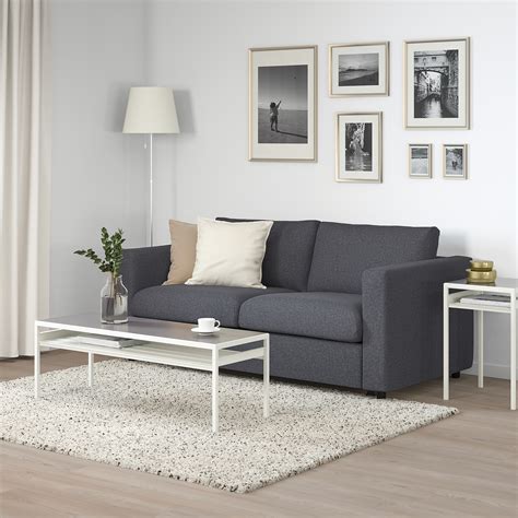 Vimle 2 Seat Sofa Bed Gunnared Medium Grey Ikea Hong Kong And Macau