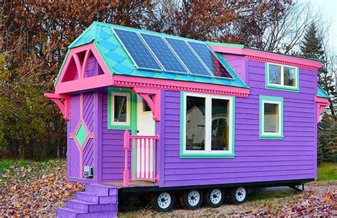 Colorful Solar Powered Ravenlore Tiny House Is Built To Be Off Grid