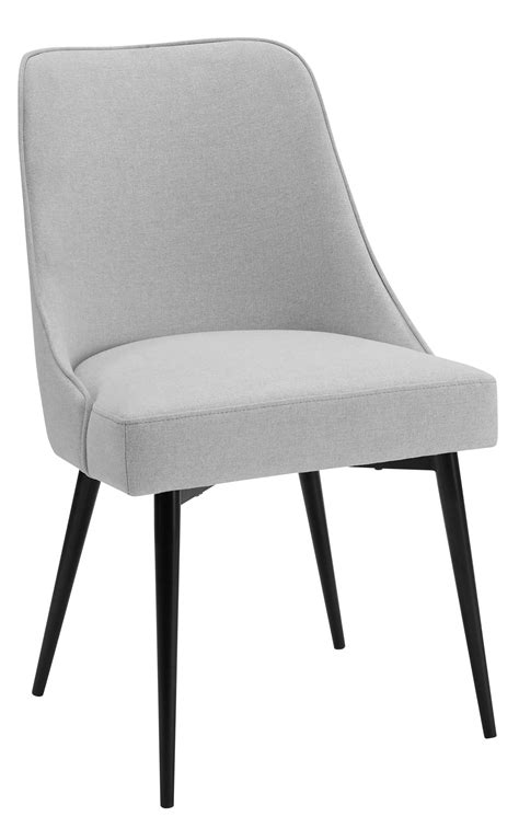 Steve Silver Colfax Mid Century Modern Upholstered Side Chair With