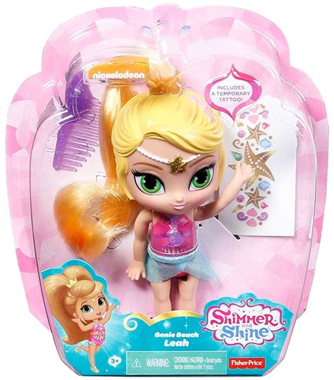 Fisher Price Shimmer Shine Genie Beach Leah 6 Basic Doll Toywiz