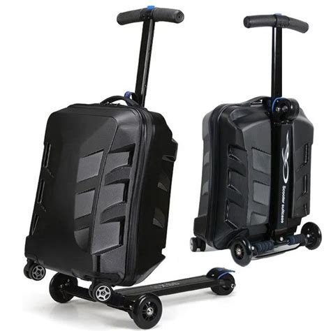Travel Tale 100 Pc Personality Cool Scooter Suitcase Carry Review