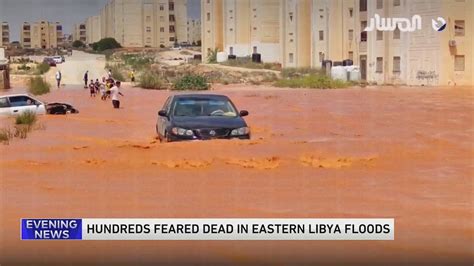 Flooding In Eastern Libya After Weekend Storm Leaves 2000 People