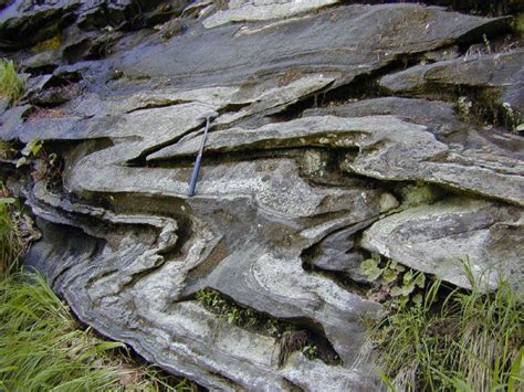 Asymmetric Folds Geologia Minerais