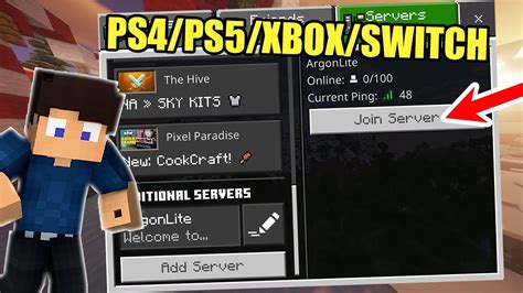 How To Add Servers On Minecraft Xboxps5switch Bedrock Custom Servers