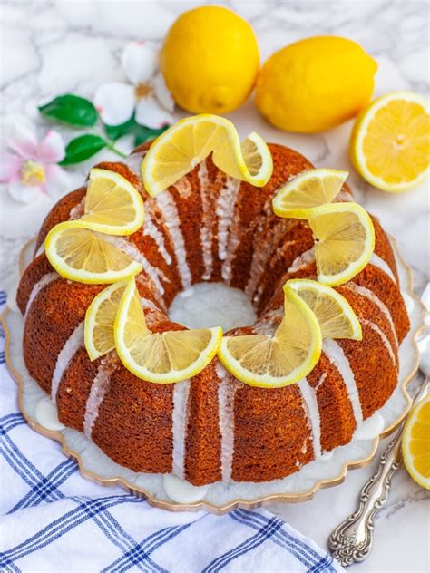 Easy Lemon Pound Cake With Lemon Glaze Video Tatyanas Everyday Food
