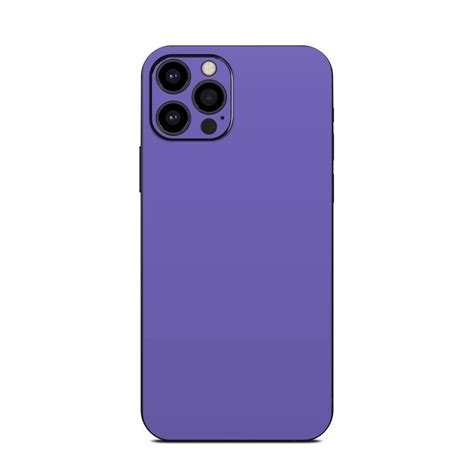 Solid State Purple Iphone 12 Pro Skin Istyles
