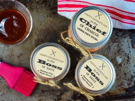 Jun 11, 2021 · if dad might appreciate a few unforgettable pairs from a new brand, check out happy socks' father's day gift box, full of fun yet functional pairs. BBQ Sauce and Rub Recipe With Free Printable Gift Tags for ...
