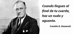 60 frases célebres de Franklin D. Roosevelt