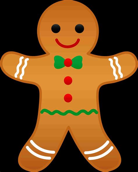 Gingerbread Man Clipart Keyboard Clipart