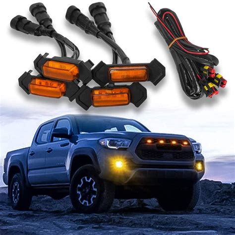 Toyota Tacoma Middle Grid Led Small Yellow Light Daytime Running Light