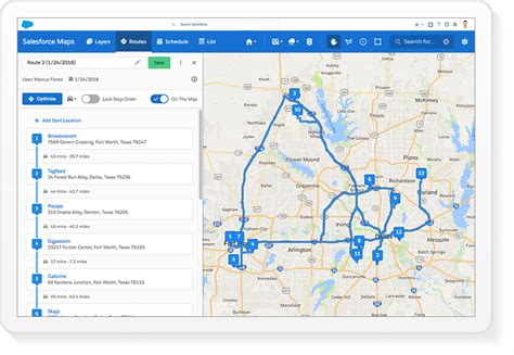 Salesforce Maps Workflos Appstore