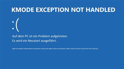 Windows 10 So Behebt Ihr Den Fehler Kmodeexceptionnothandled Netzwelt