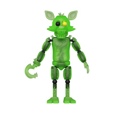 Action Figure Five Nights At Freddys Radioactive Foxy Glow