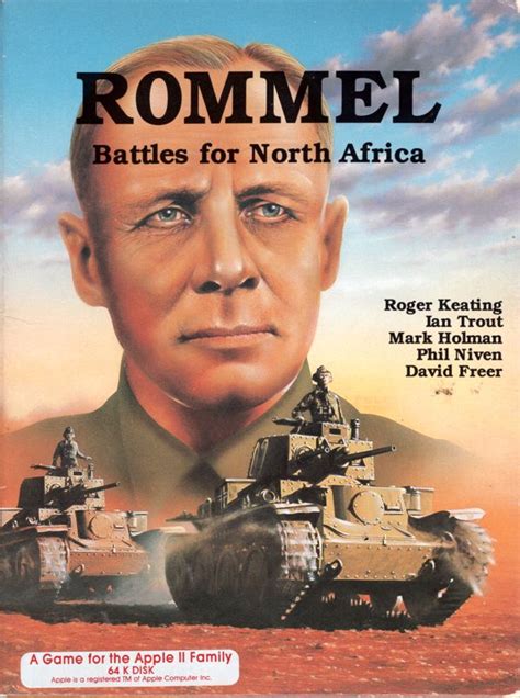 rommel battles for north africa 1988 mobygames