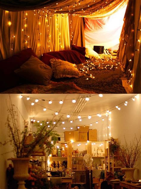 20 Hanging Fairy Lights From Ceiling