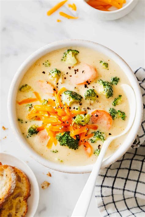 Basic Awesome Broccoli Cheese Soup Recipe Cravings Happen