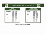 Bell Schedules 2022-2023 – Bell Schedules – Edison High School