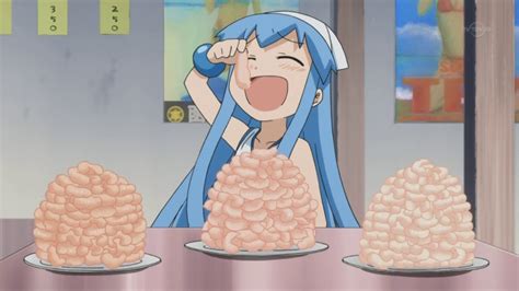 Shinryaku Ika Musume Episodes 4 5 Shrimp Obsession And Mini Ika