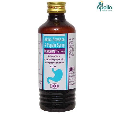 Bestozyme Syrup Uses Side Effects Price Apollo Pharmacy