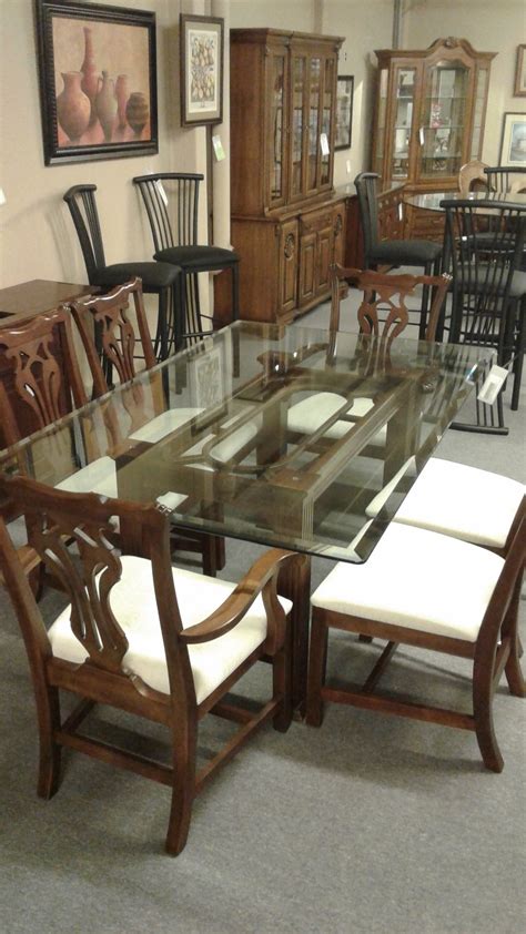 Ethan Allen Table W6 Chairs Delmarva Furniture Consignment