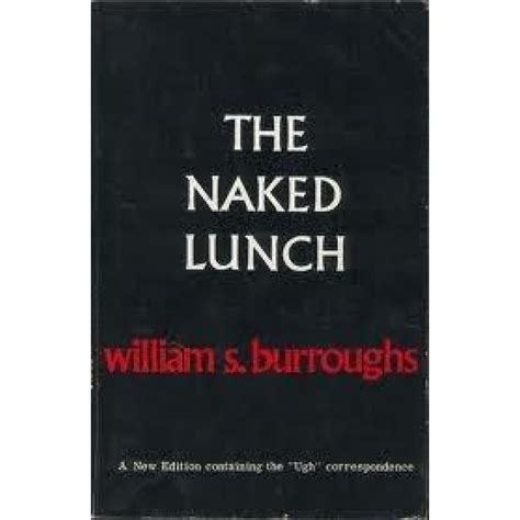 William Burroughs Naked Lunch Books Elephant Bookstore