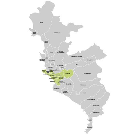 Mapa De Lima Moderna
