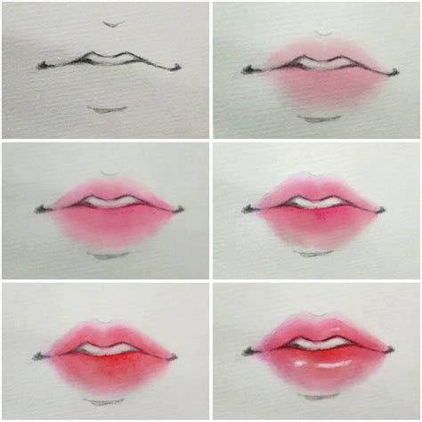 Zing Me Tut Mắt Môi Tay Nhảm Nhảm Art Tutorials Lips Drawing Drawings