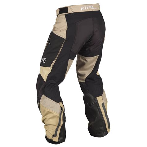 The mojave pant also gets the updated thicker and more water resistant leather inner knees. Klim Mojave pants | Moto Adventure Store