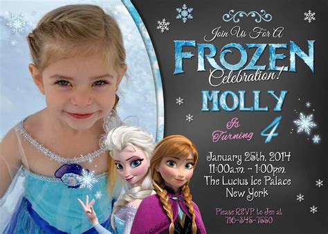 Pin By Jen Lucius On Frozen Party Frozen Birthday Invitations Frozen