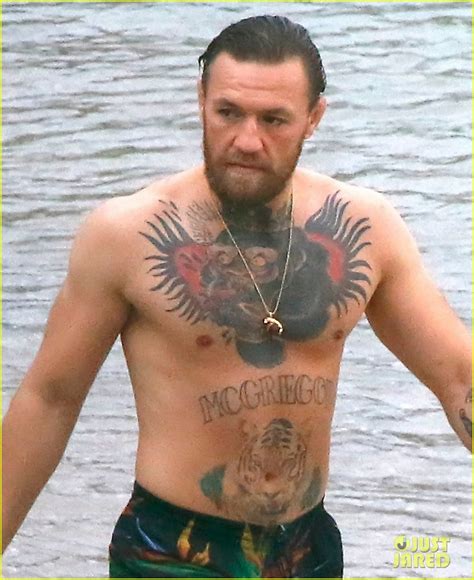 conor mcgregor bares his tattoos while going shirtless on vacation photo 4470415 shirtless